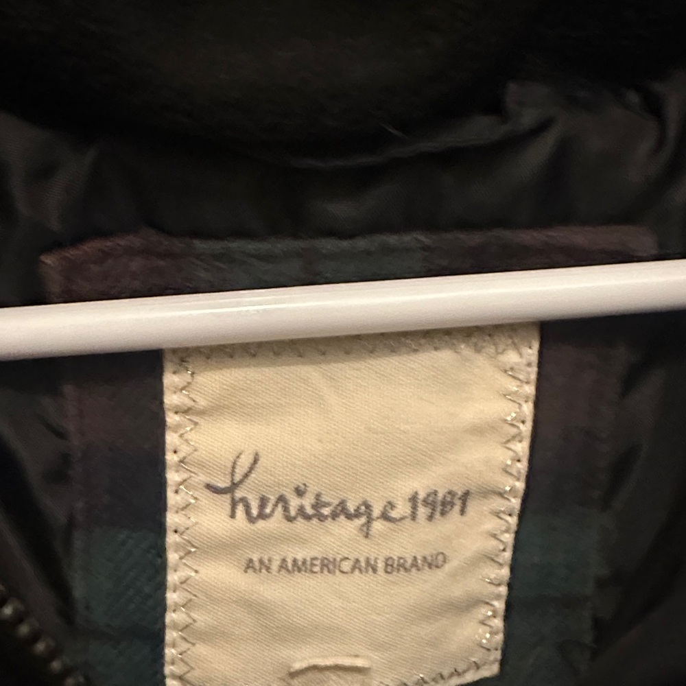 Heritage 1981 Black Puffer Pea Coat - Picture 3 of 3
